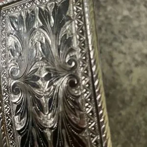 Source Unknown Silver and Gold Ornate Belt Buckle s-l400.jpg main image 2